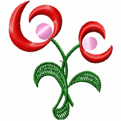 Flowers And Tree Embroidery Design 1 Flowers And Tree Embroidery Design 1
